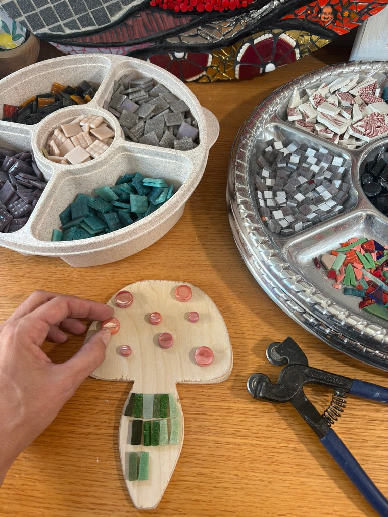 Mosaic a Mushroom Workshop