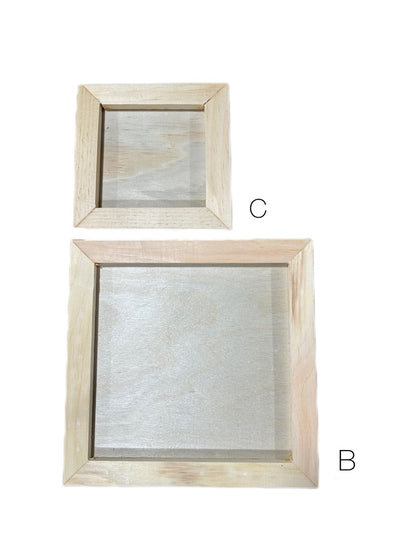 Wood Frames A & B & C