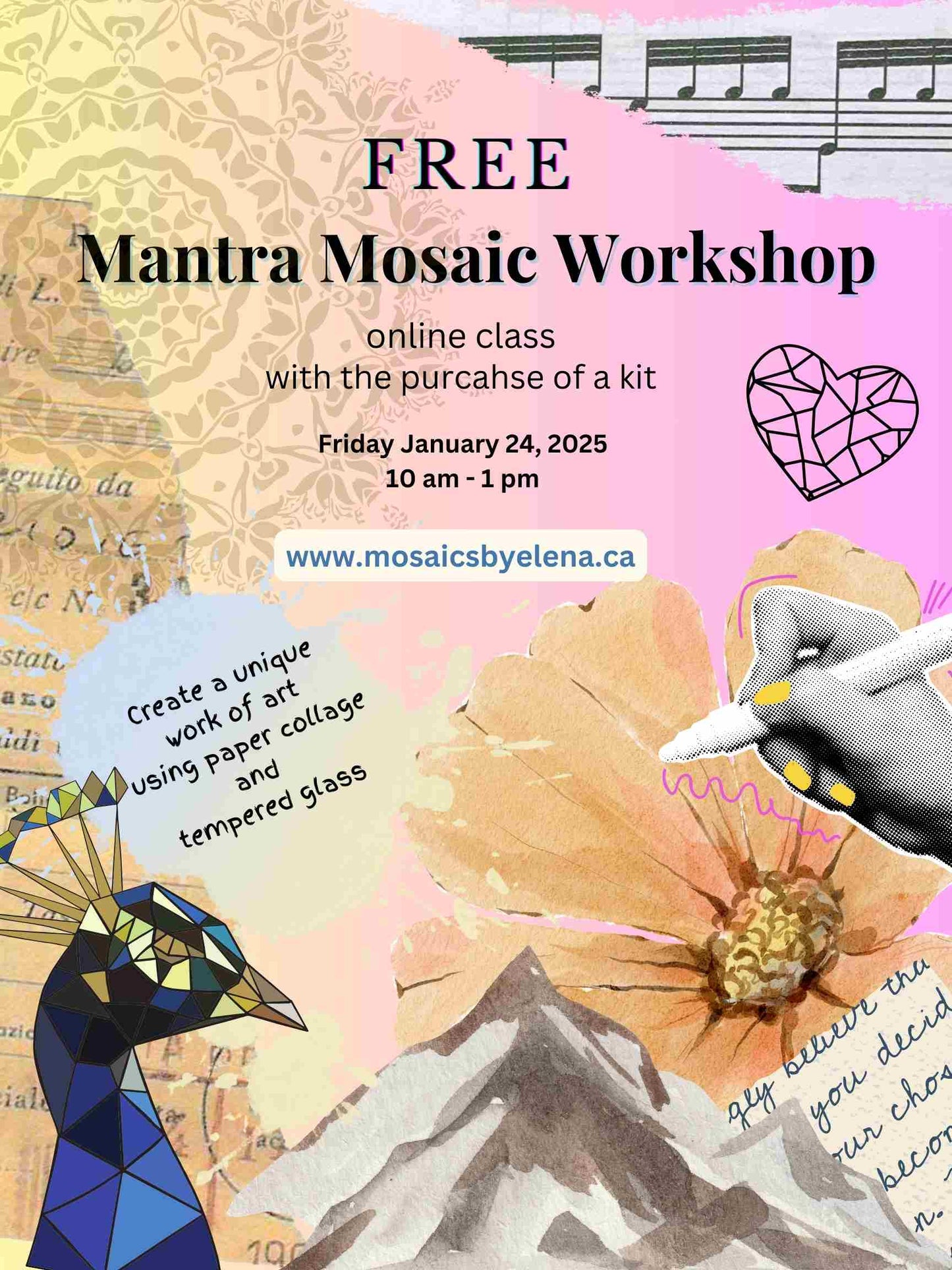 Mantra Mosaic Workshop Kit