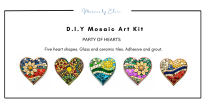 Party of Hearts - Five shapes DIY kit