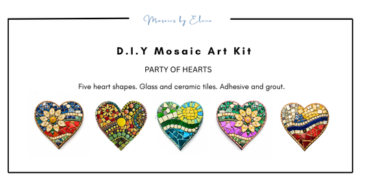 Party of Hearts - Five shapes DIY kit