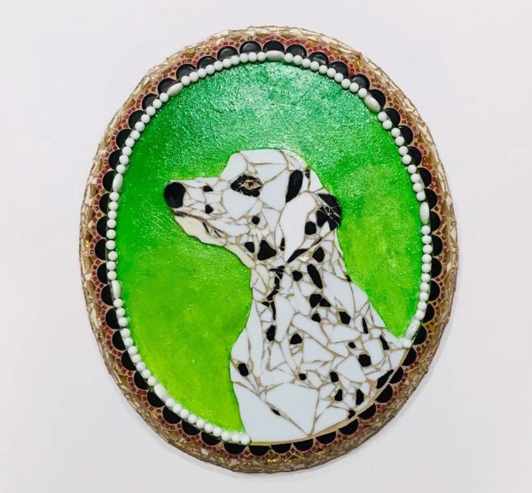 Pet Portraits Mosaic Art