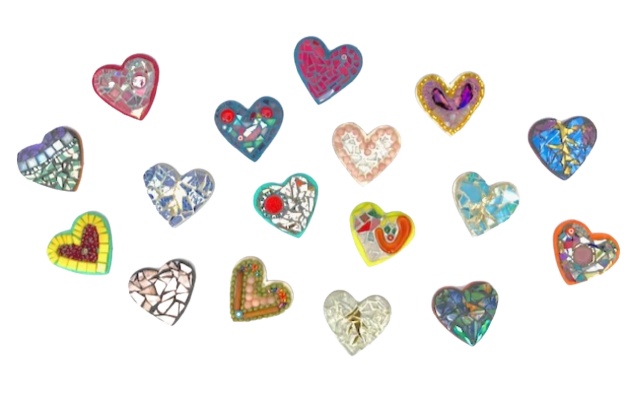 Party of Hearts - Five shapes DIY kit